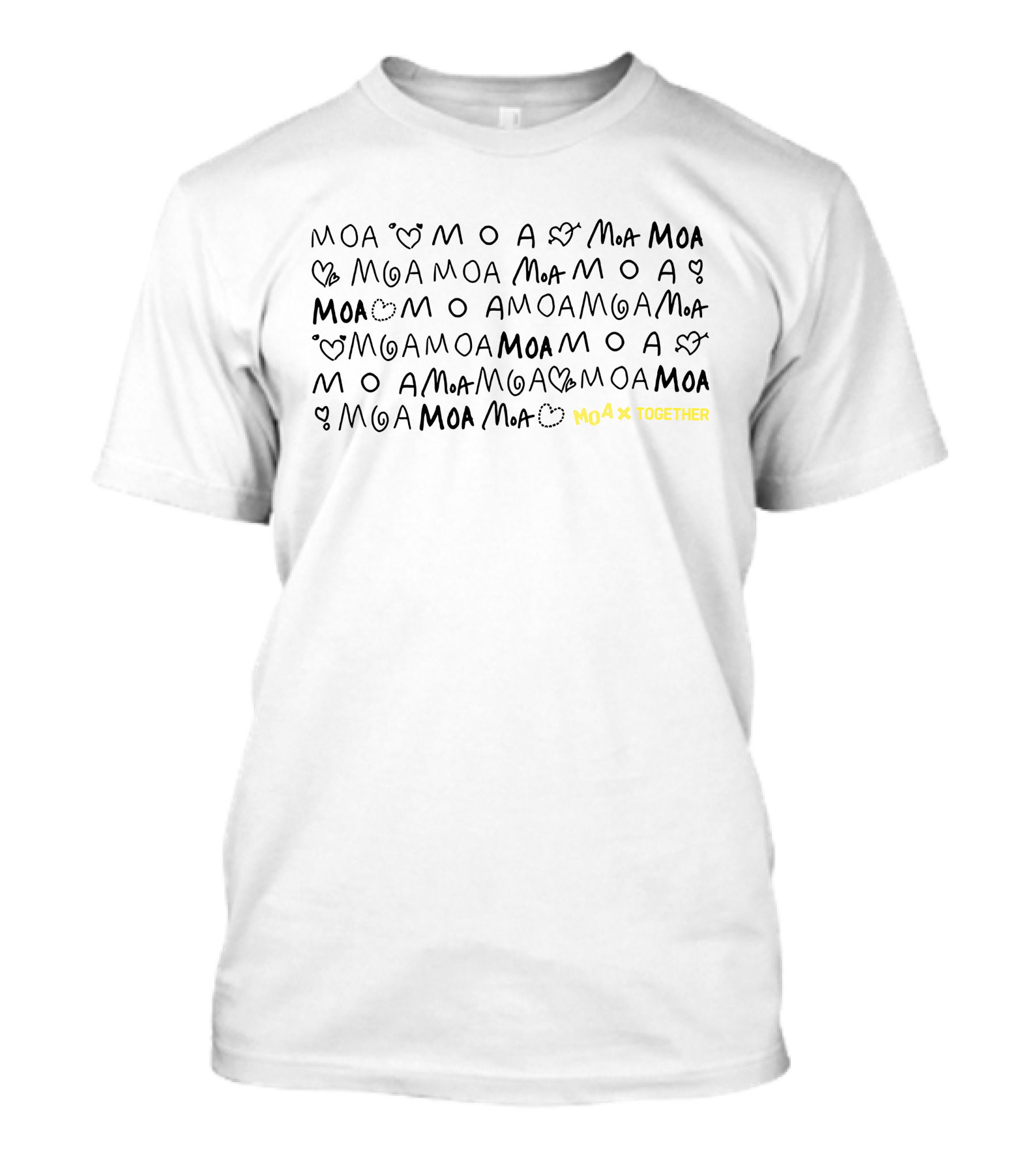 MOA MOA MOA MOA MOA MOA X TOGETHER T-Shirt