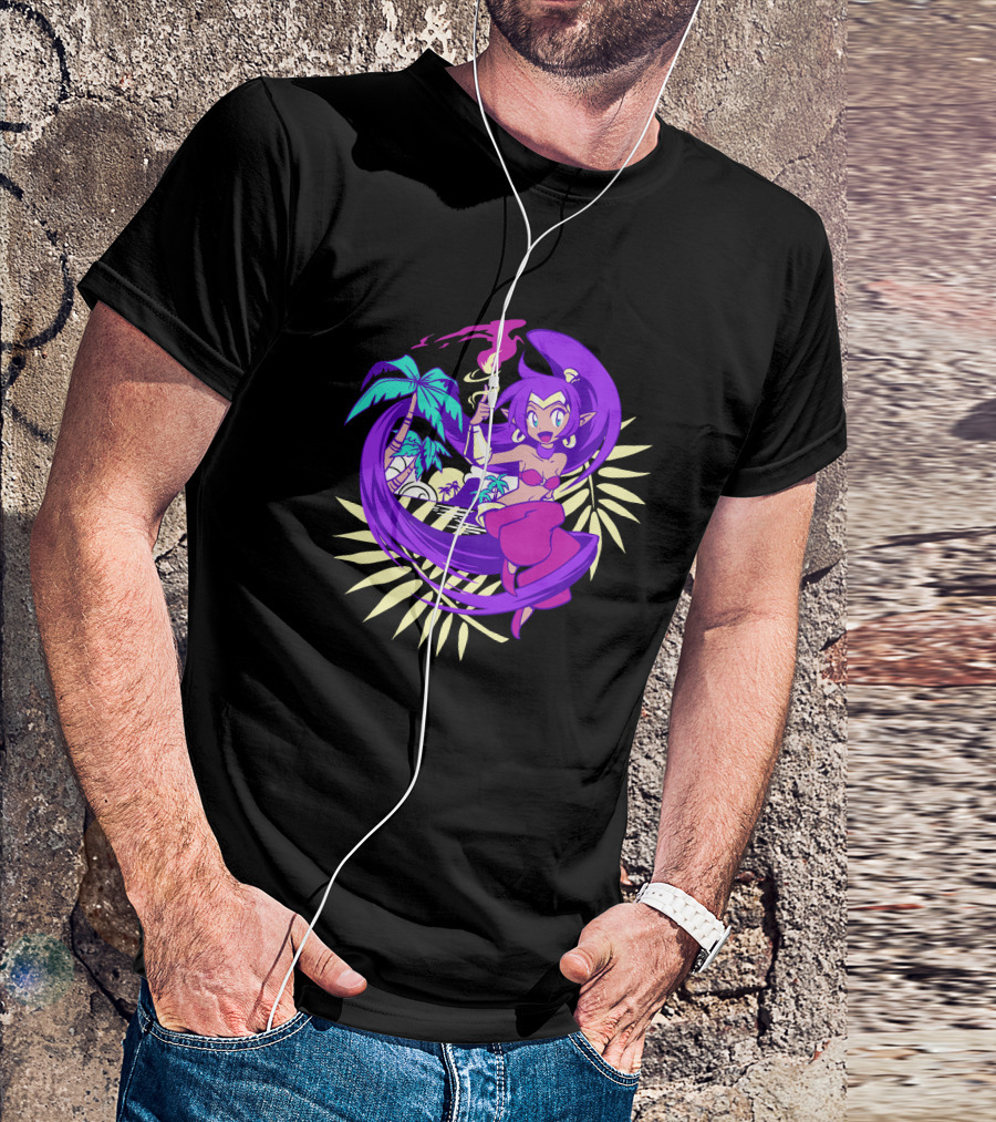 Shantae Tropical Trickster Palm Magic Fusion T-Shirt