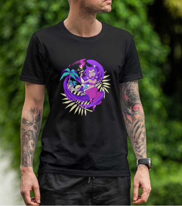 Shantae Tropical Trickster Palm Magic Fusion T-Shirt