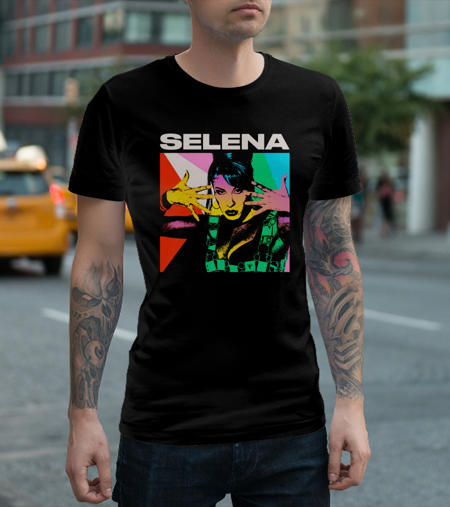 SELENA Colorful Pop T-Shirt