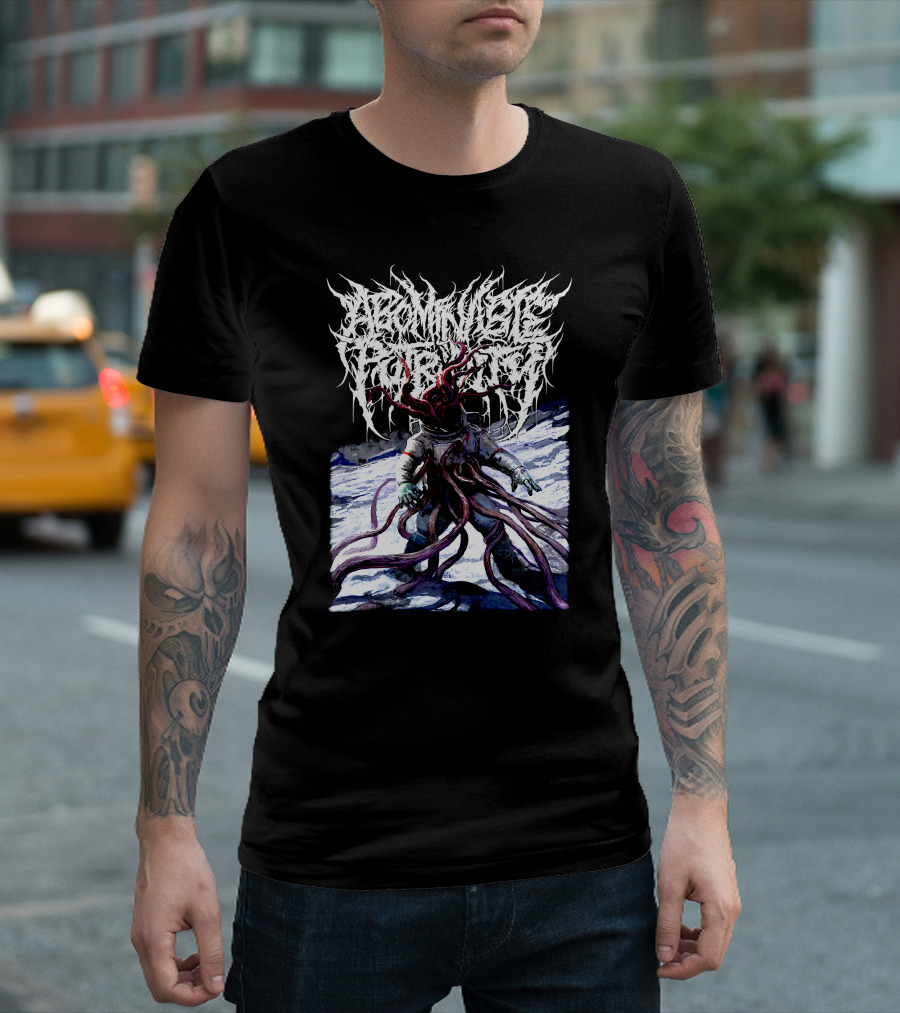 Deep Space Penetration Tentacle Cosmic Scene T-Shirt