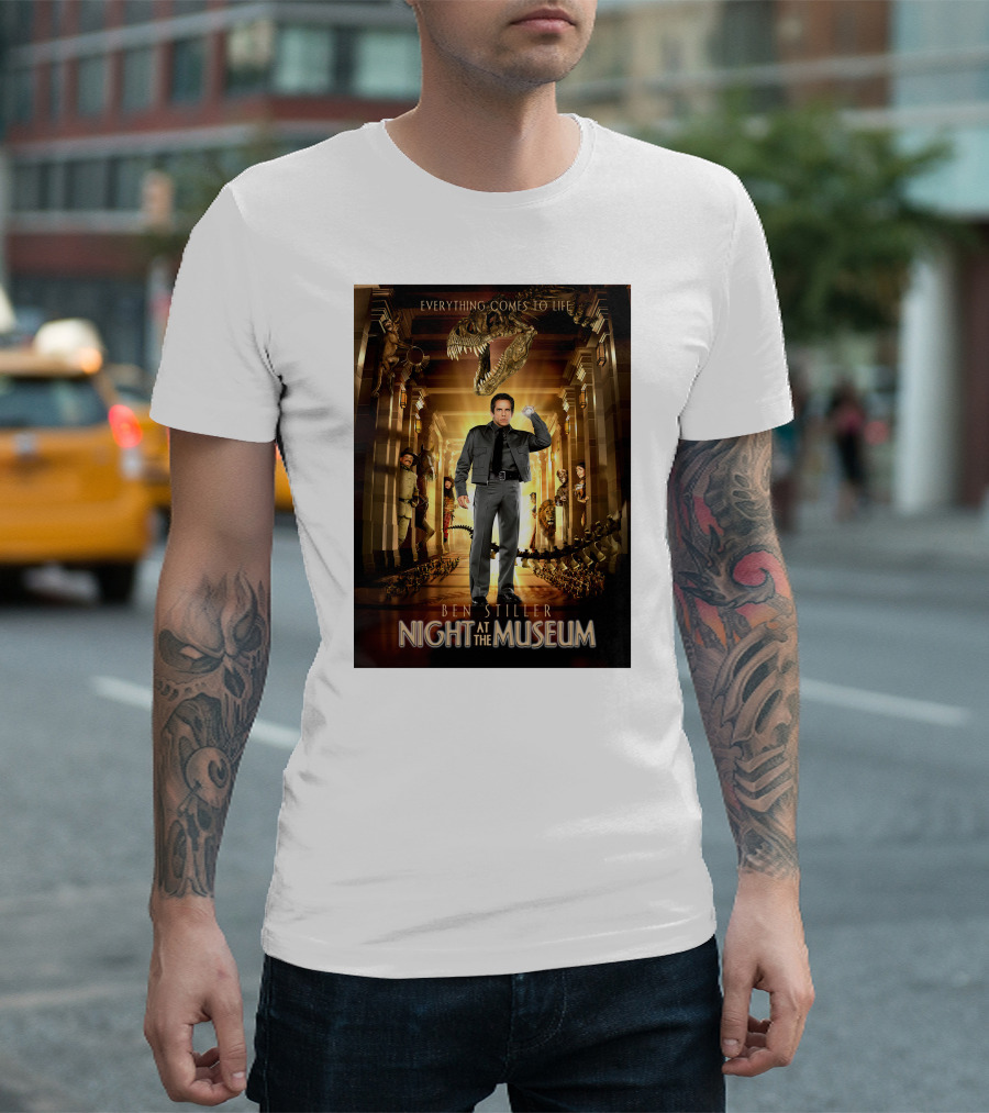 Night at the Museum Everything Comes to Life Ben Stiller T-Shirt