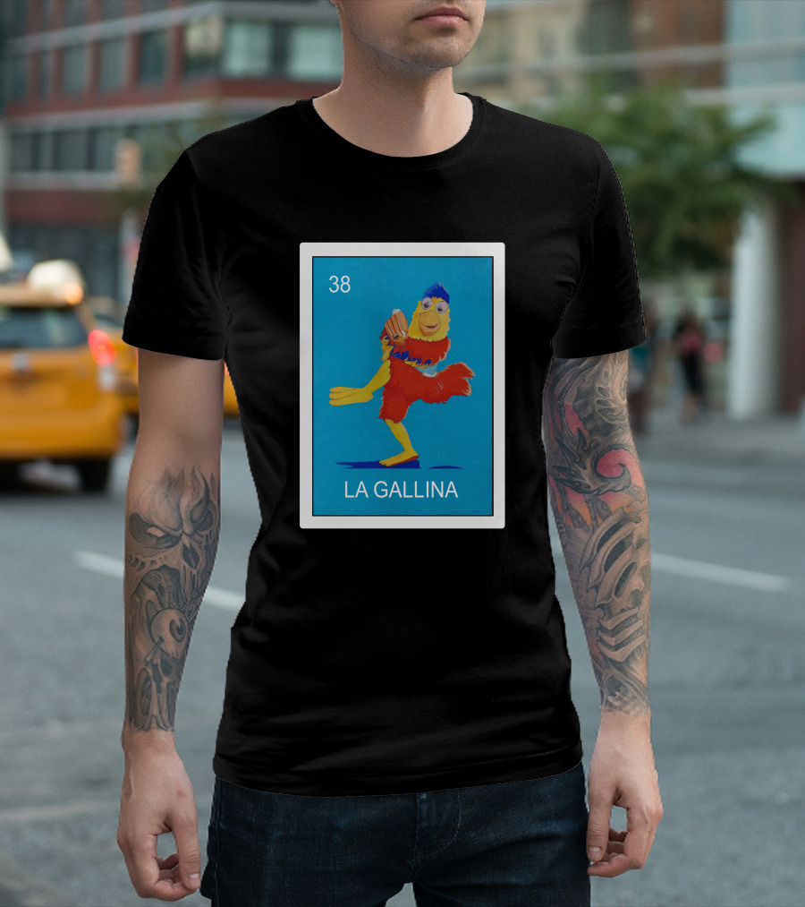 San Diego Chicken La Gallina 38 Baseball Character Merchandise T-Shirt