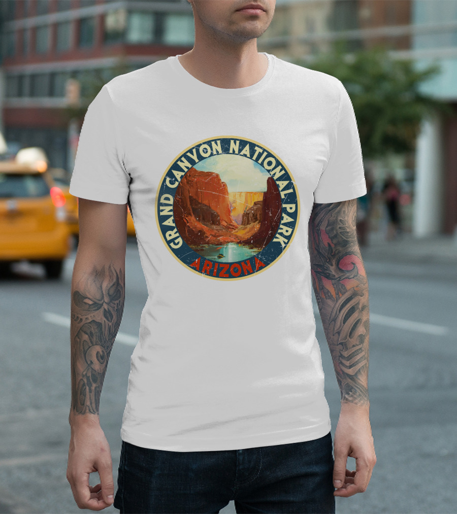 Grand Canyon National Park Arizona Vintage T-Shirt