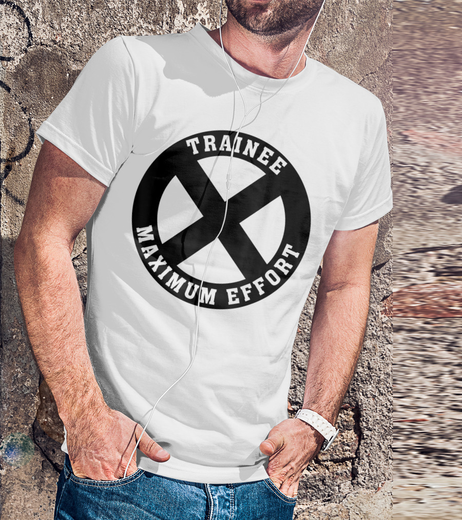 Marvel Deadpool X Force Trainee Logo Maximum Effort T-Shirt