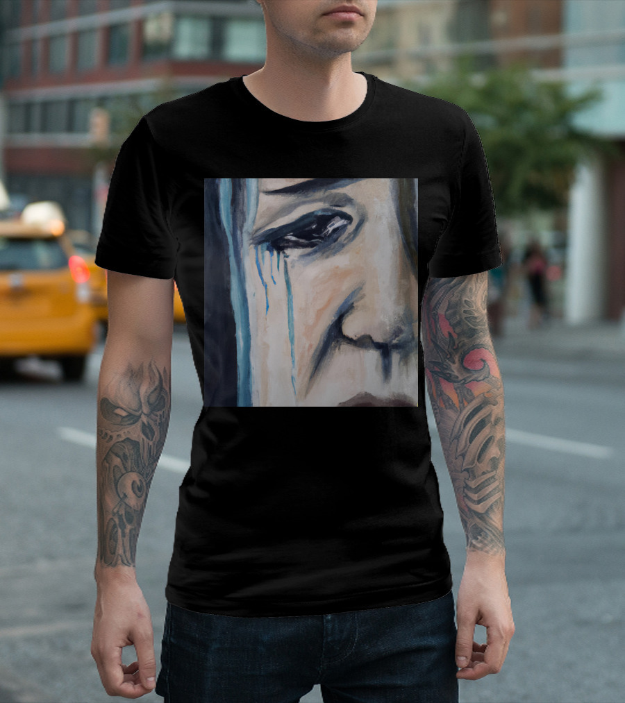 Sorrow Face Tears T-Shirt