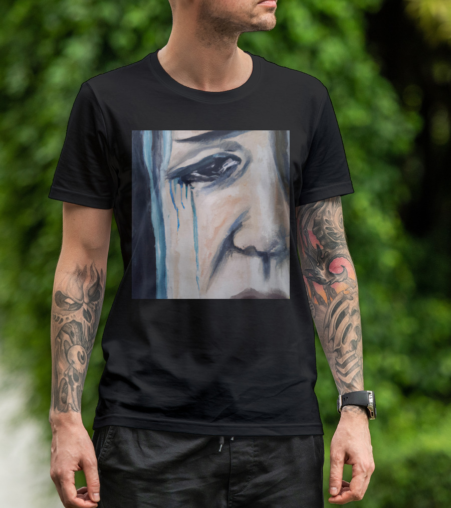 Sorrow Face Tears T-Shirt