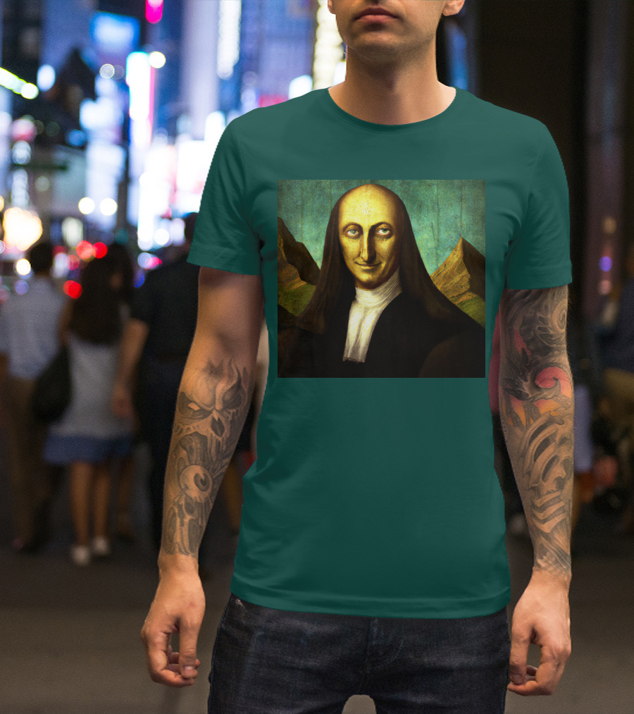 Sphinx Mona Lisa Hybrid Mysterious Smile T-Shirt