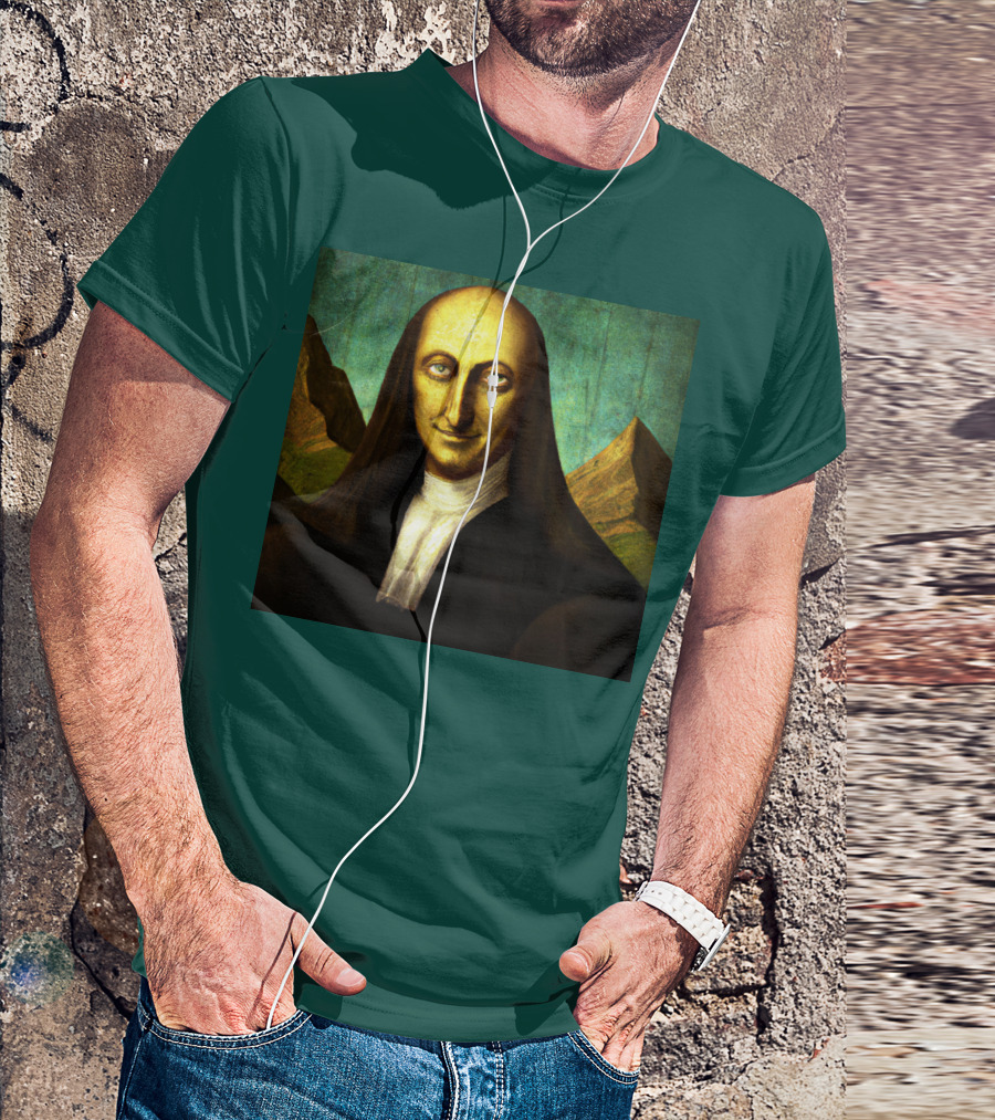 Sphinx Mona Lisa Hybrid Mysterious Smile T-Shirt
