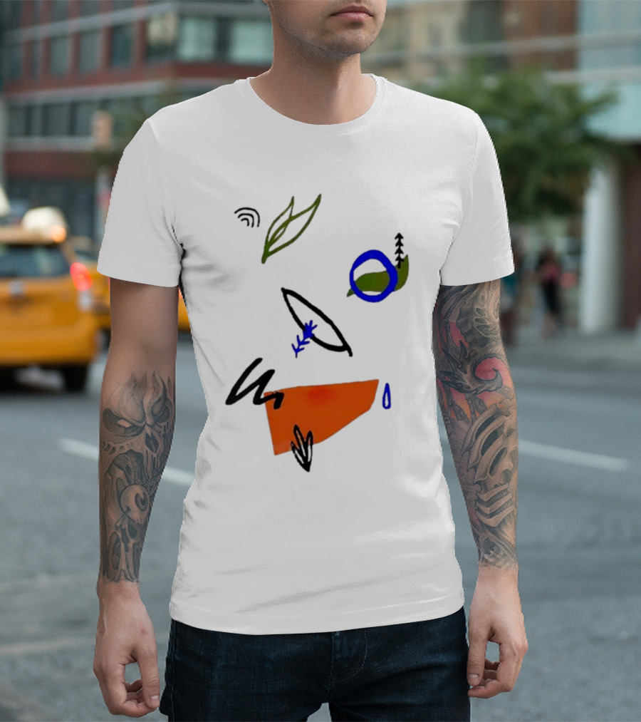 Goth Babe Abstract Aesthetic T-Shirt