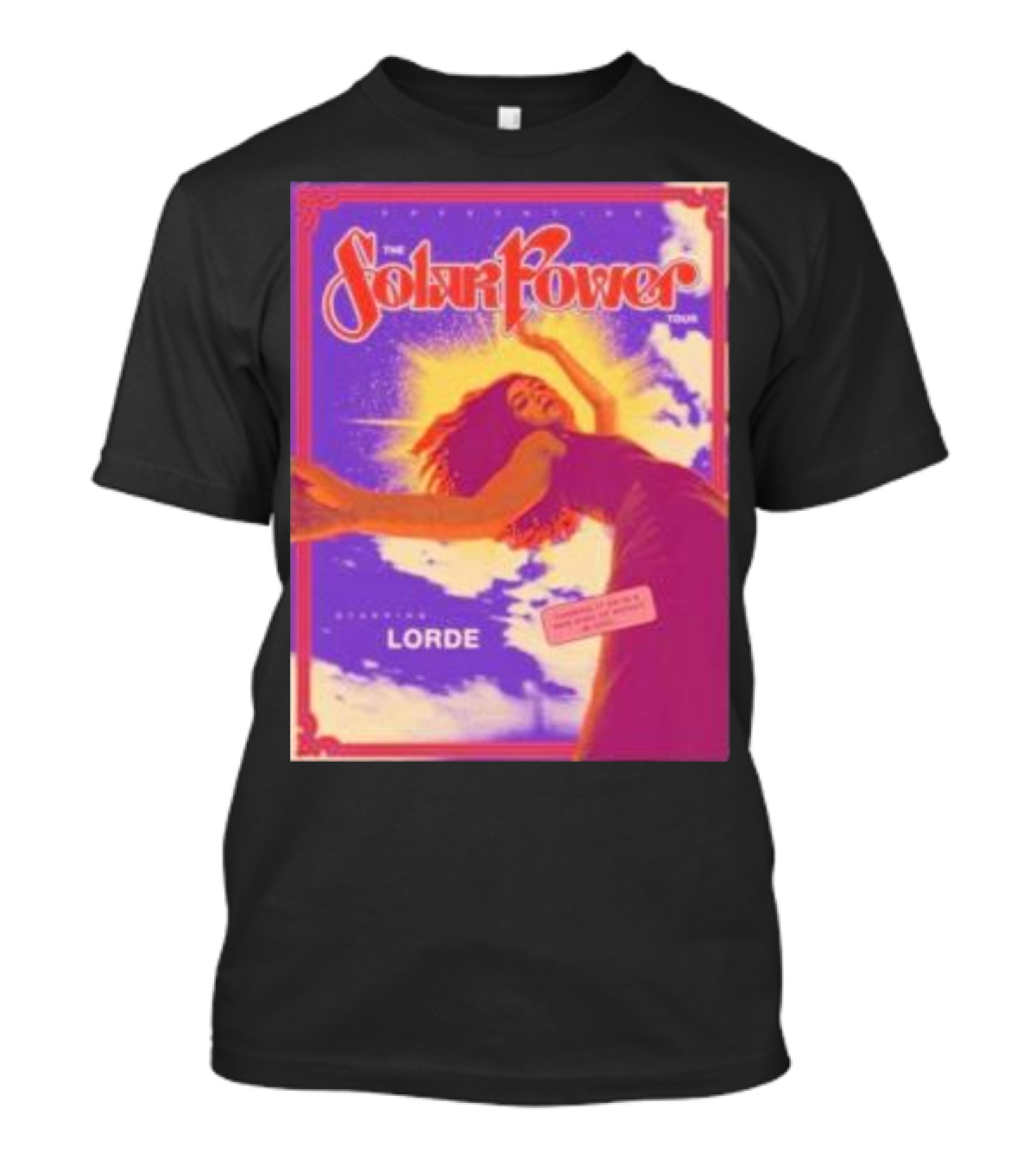 The Solar Power Tour Featuring Lorde Dreamy Sunset T-Shirt