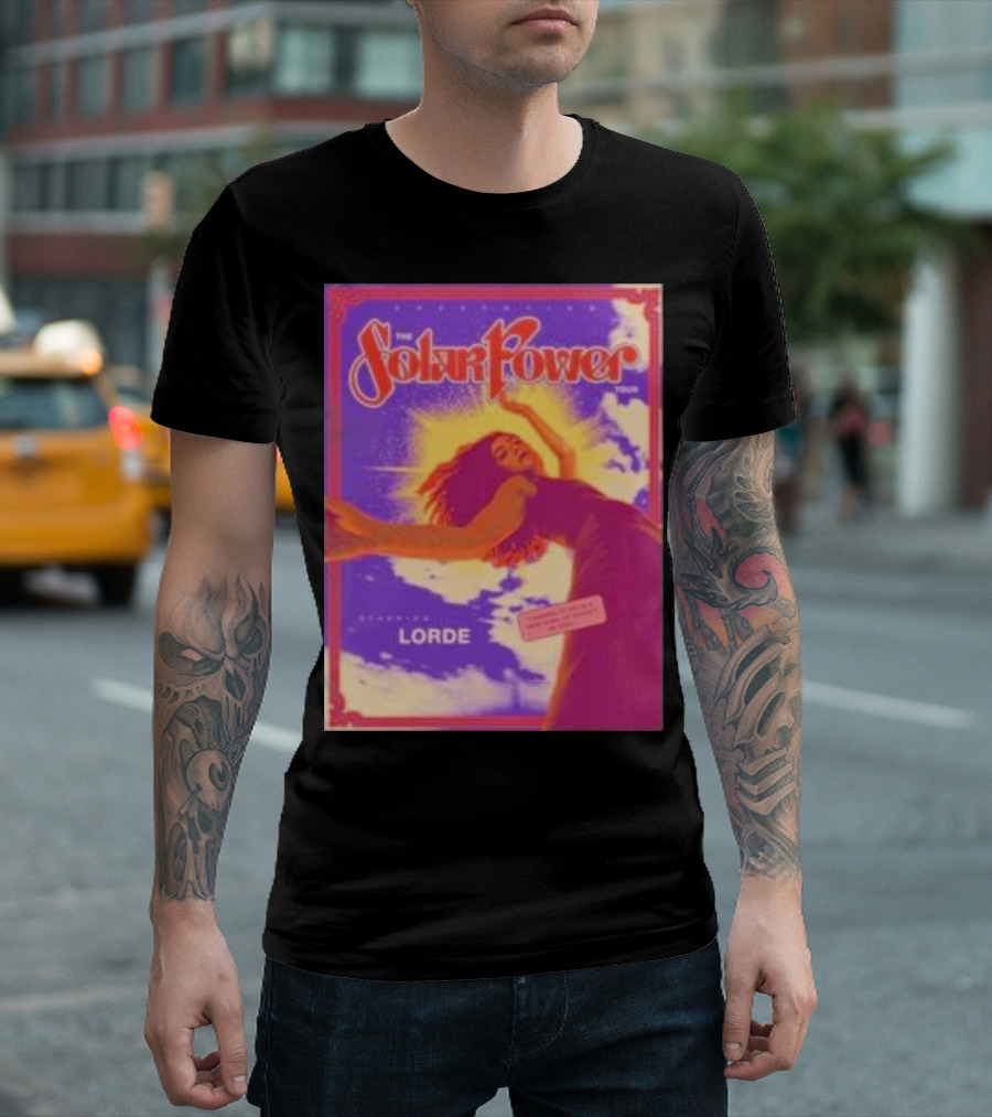 The Solar Power Tour Featuring Lorde Dreamy Sunset T-Shirt