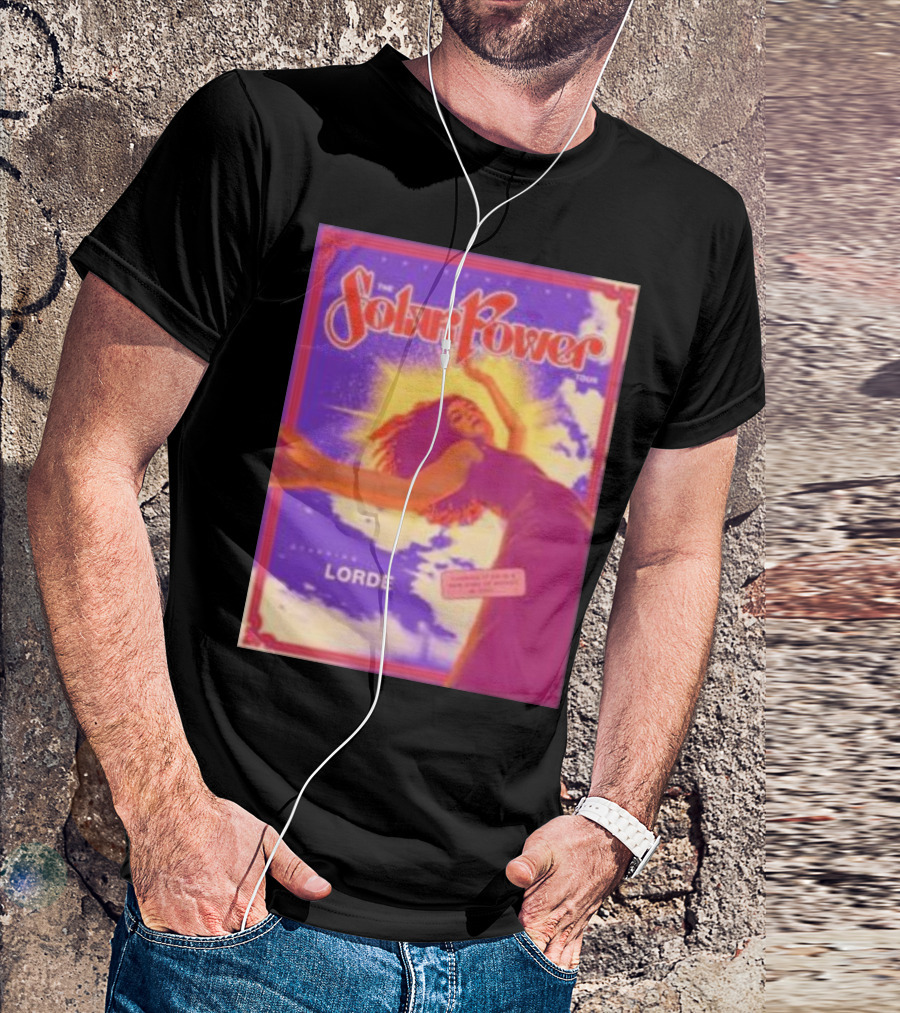 The Solar Power Tour Featuring Lorde Dreamy Sunset T-Shirt