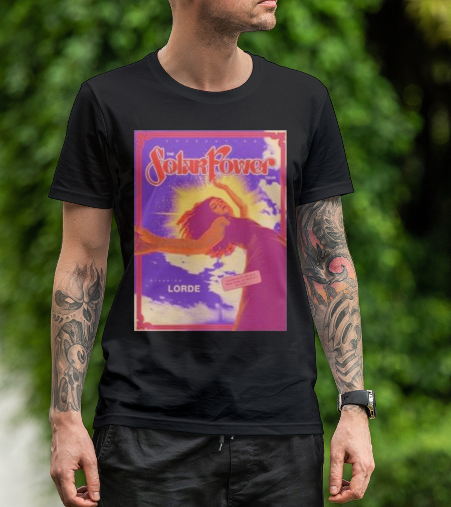 The Solar Power Tour Featuring Lorde Dreamy Sunset T-Shirt