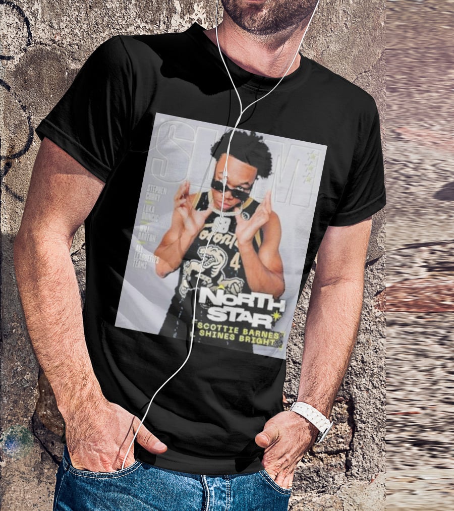 SLAM Cover North Star Toronto Raptors Scottie Barnes Shines Bright T-Shirt