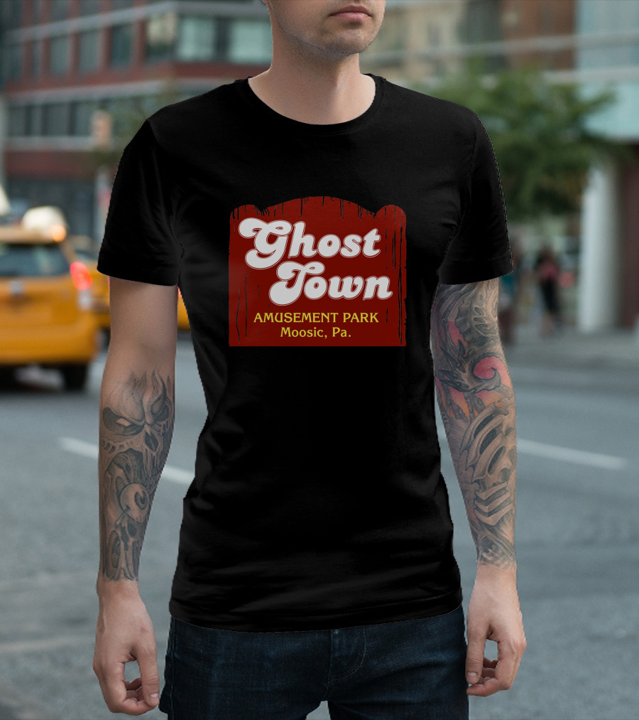 Ghost Town Amusement Park Moosic Pa T-Shirt