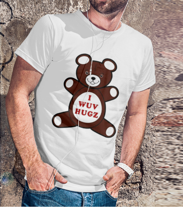 I Wuv Hugz Teddy Bear Cuddle T-Shirt