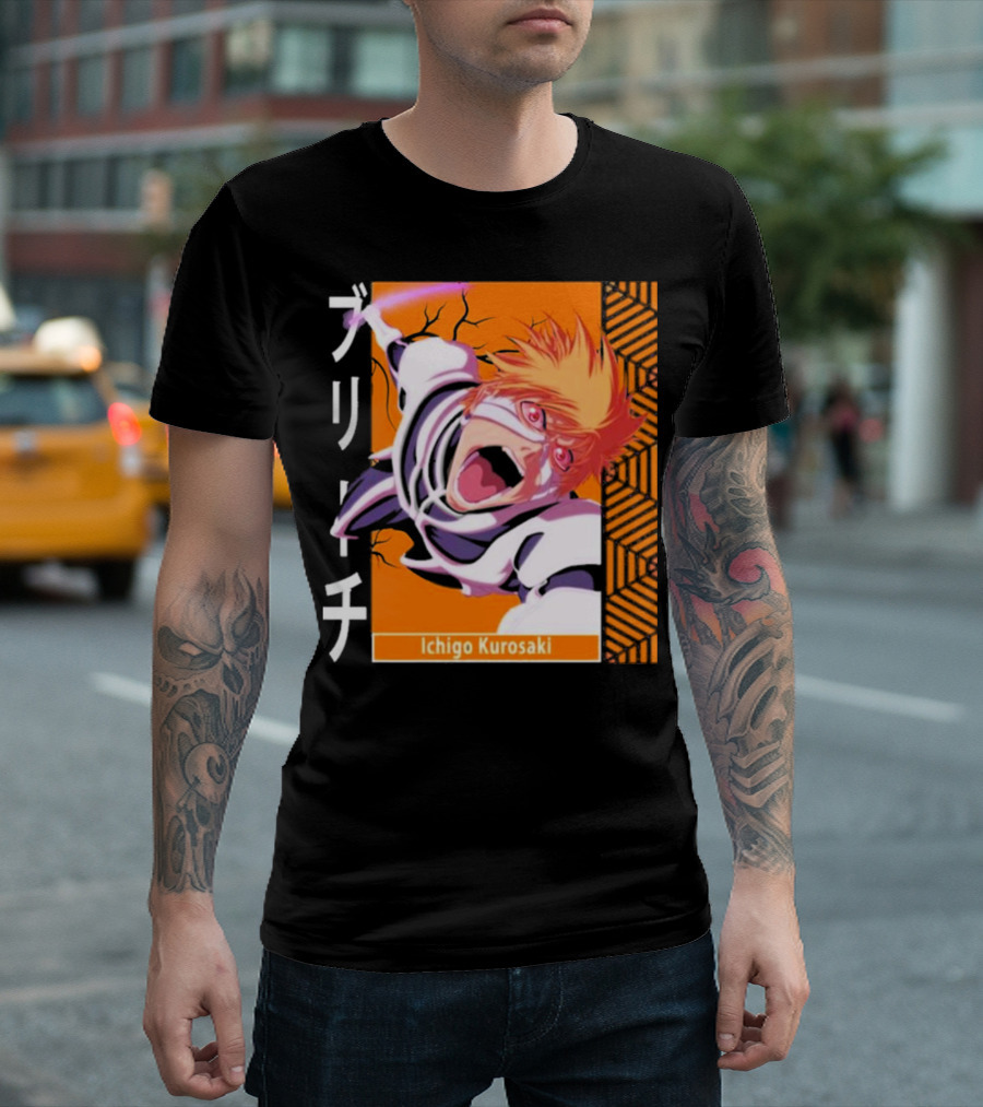 Bleach Ichigo Kurosaki Anime Manga Character T-Shirt