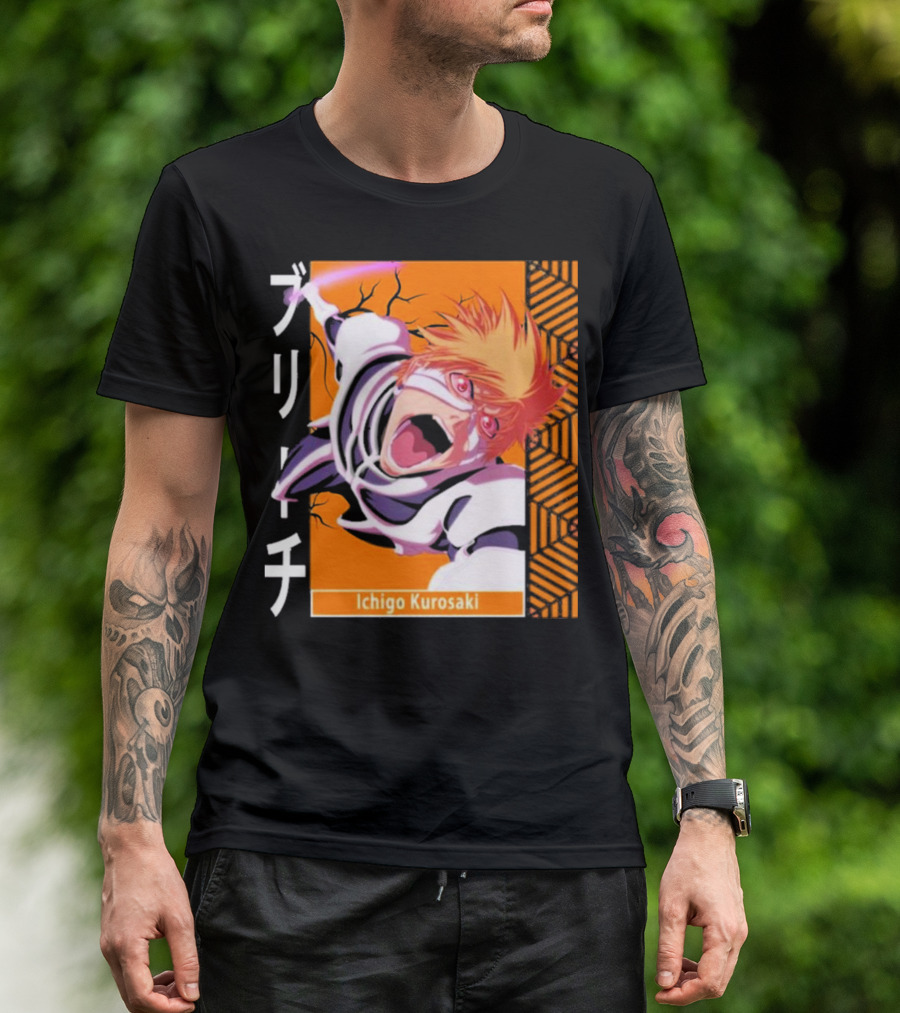 Bleach Ichigo Kurosaki Anime Manga Character T-Shirt
