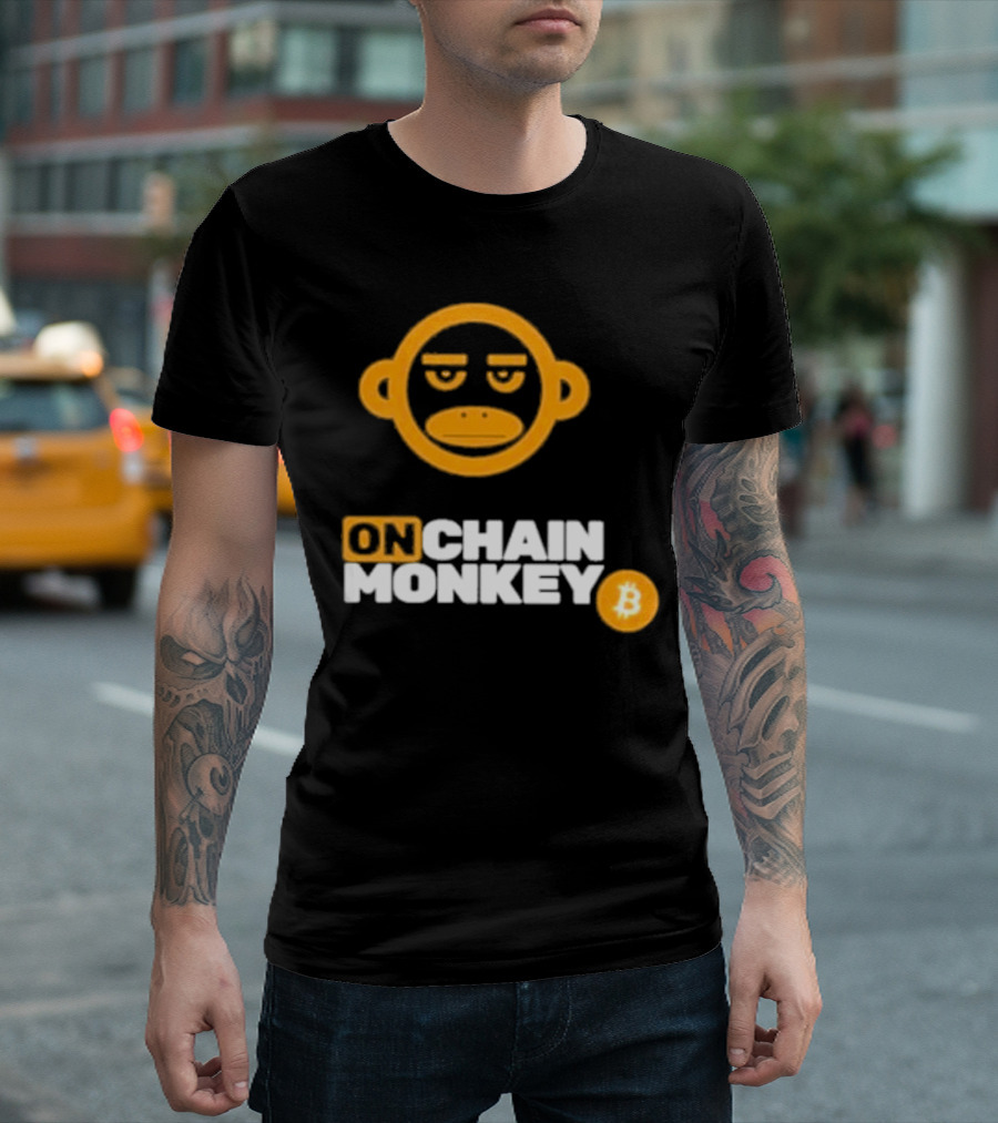Onchain Monkey OCM OG Bitcoin Icon T-Shirt