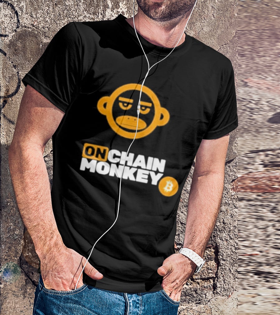 Onchain Monkey OCM OG Bitcoin Icon T-Shirt