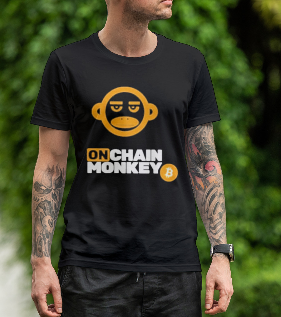 Onchain Monkey OCM OG Bitcoin Icon T-Shirt
