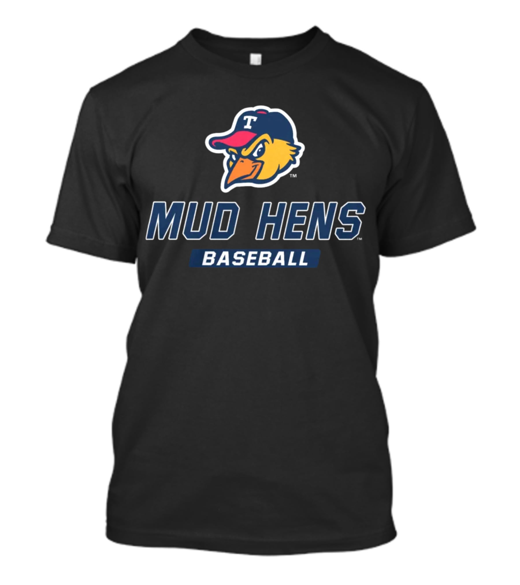Toledo Mud Hens Baseball Team Logo Champion T-Shirt