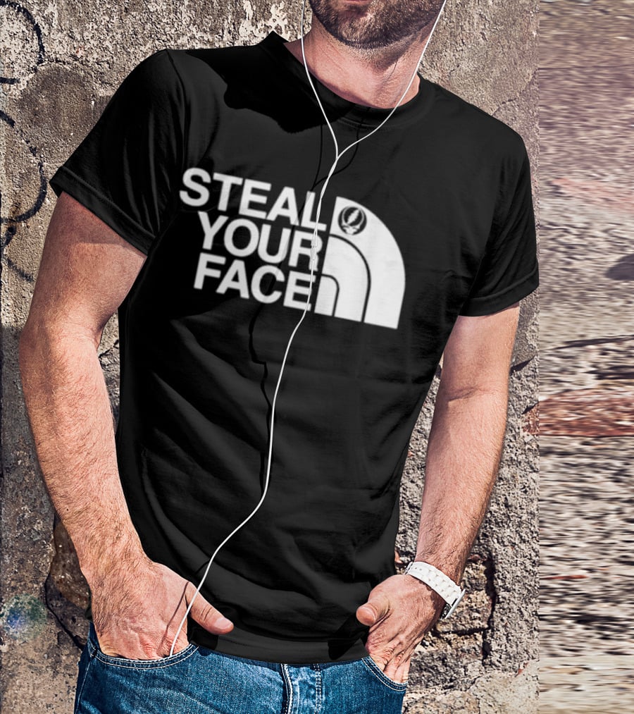 Steal Your Face Grateful Dead North Face T-Shirt