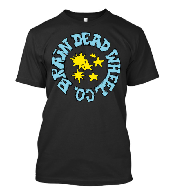 Brain Dead Wheel Co Bold Stars T-Shirt