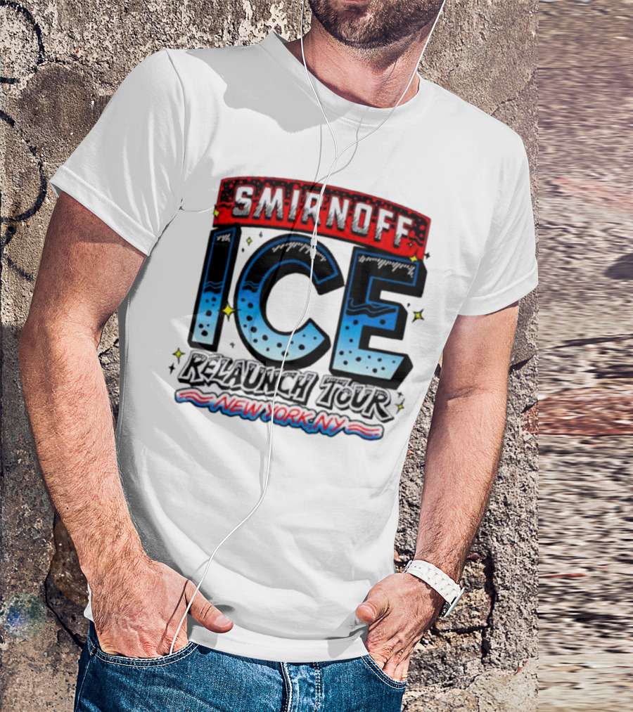Smirnoff ICE Relaunch Tour New York NY T-Shirt