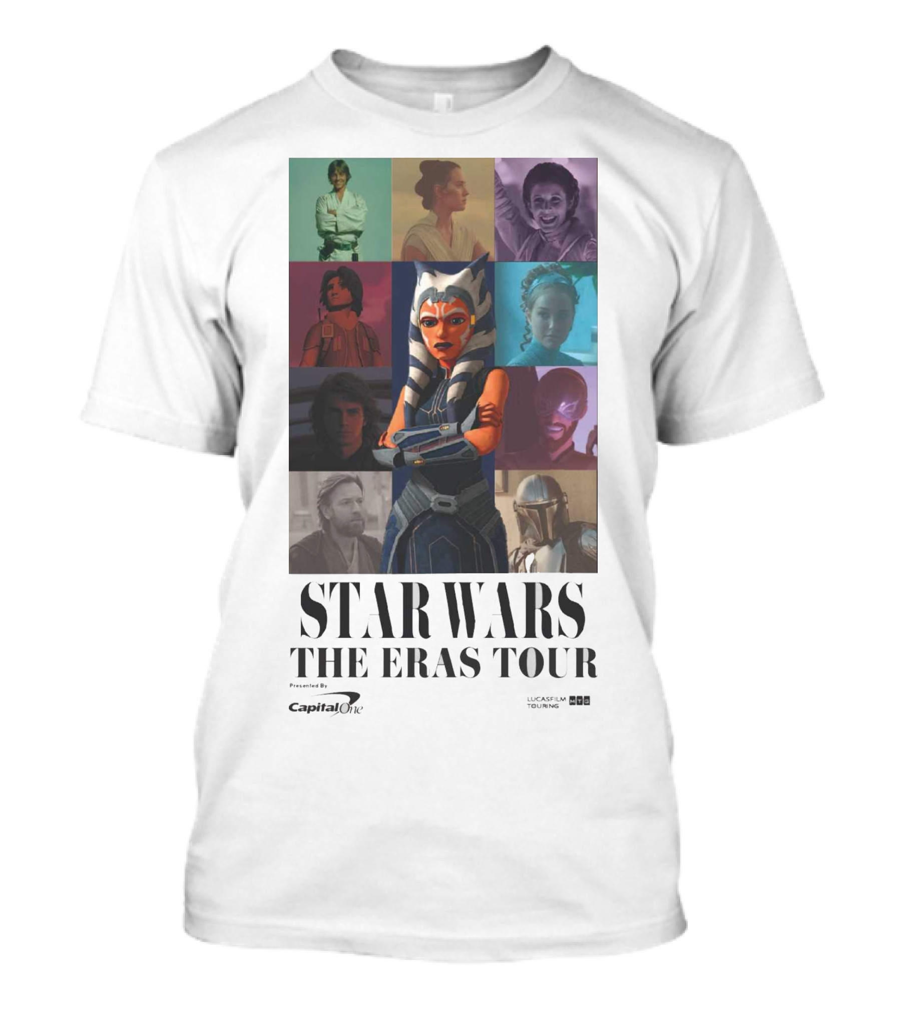 Star Wars The Eras Tour Presented By Lucasfilm Ltd. Disney Pixar Marvel T-Shirt