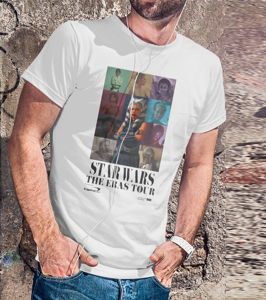 Star Wars The Eras Tour Presented By Lucasfilm Ltd. Disney Pixar Marvel T-Shirt