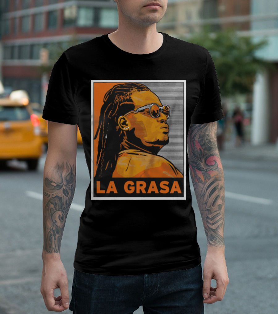 Valdez La Grasa Sunglasses Dreadlocks T-Shirt