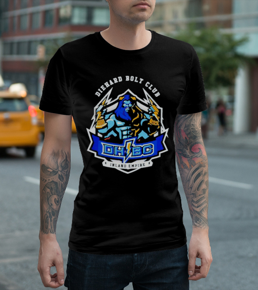 Diehard Bolt Club DHBC Inland Empire T-Shirt