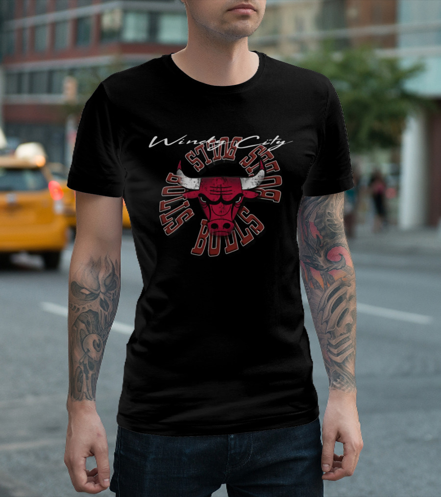Windy City Bulls Logo House Of Highlights Shop Kot4Q Collaboration T-Shirt
