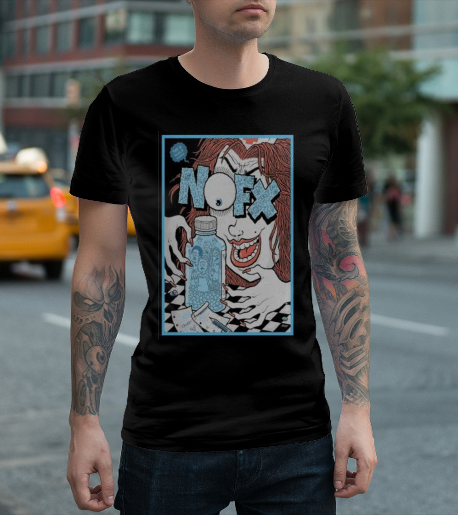 NOFX April 22 and 23 Mutant Monsters Freakshow T-Shirt