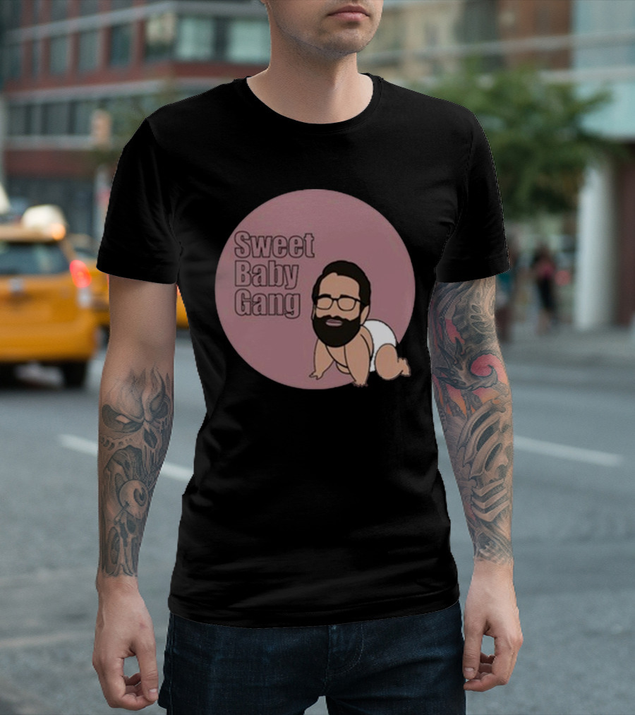Sweet Baby Gang Baby Caricature T-Shirt