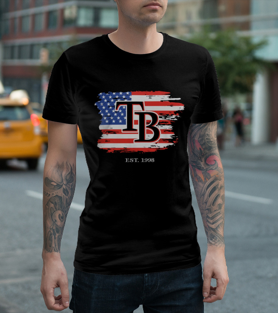 TB Est. 1998 American Flag T-Shirt