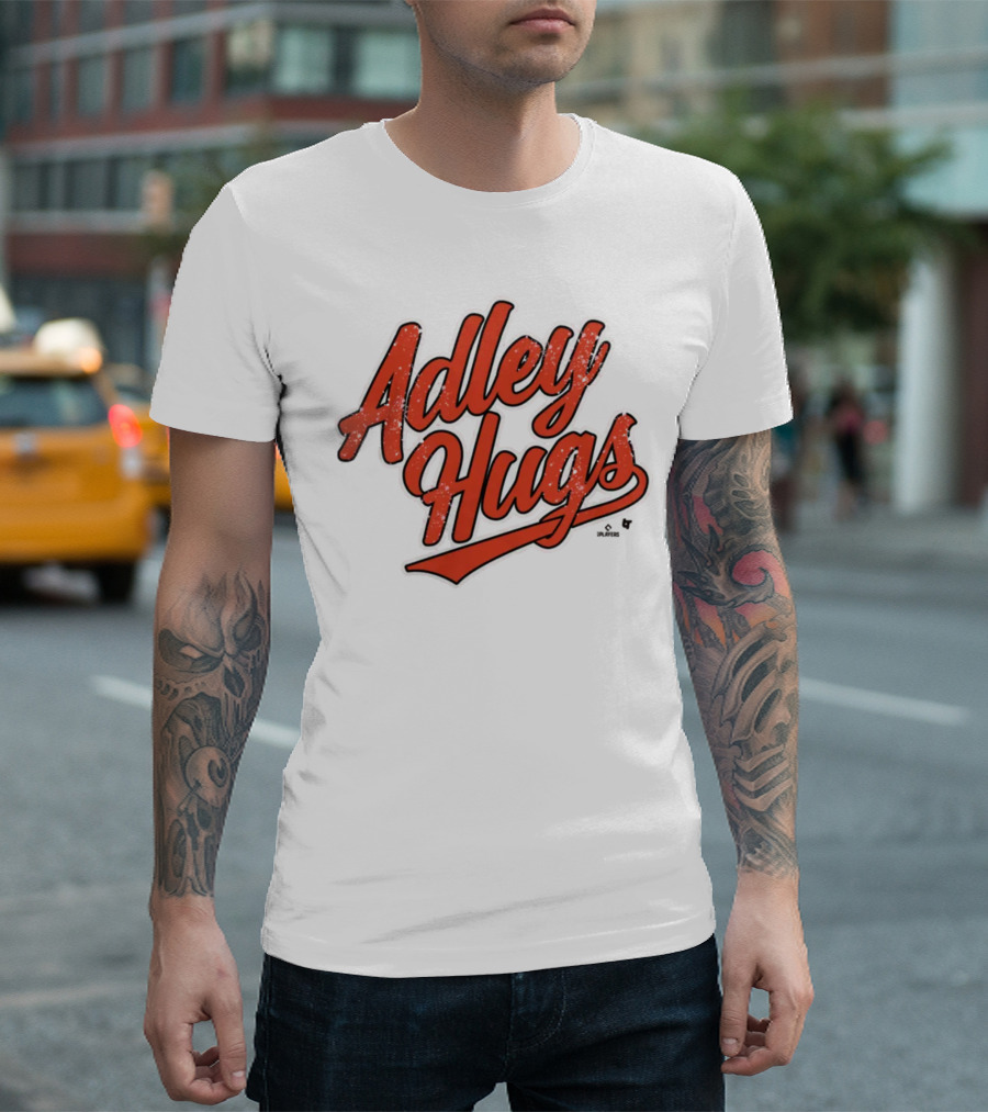 Baltimore Orioles Adley Hugs Script T-Shirt