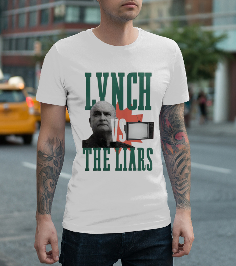 Tribunemag Merch Lynch Vs The Liars TV Showdown T-Shirt