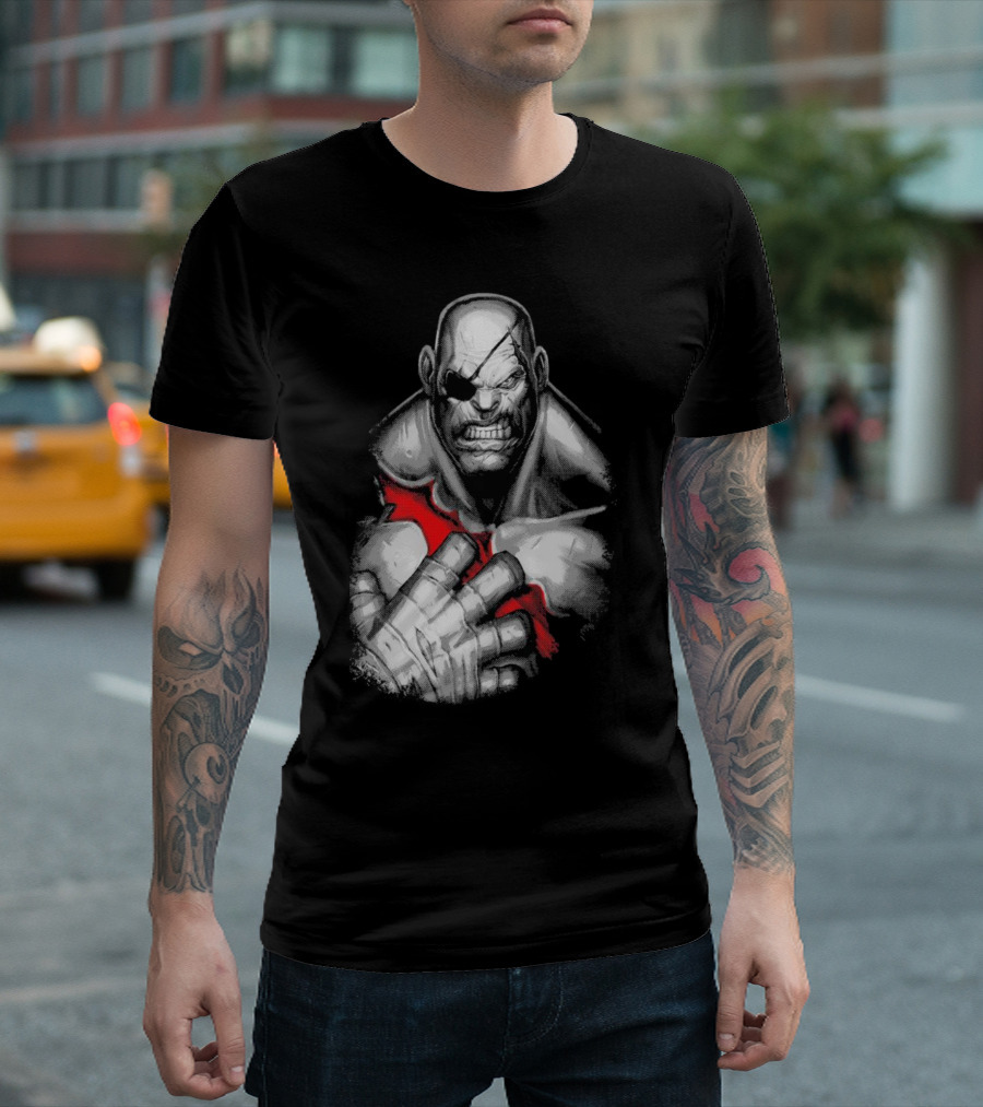 Sagat Street Fighter Character T-Shirt
