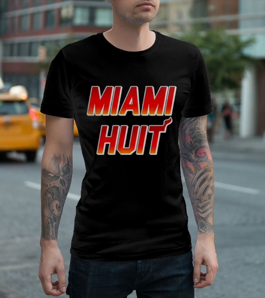 MIAMI HUIT Retro T-Shirt