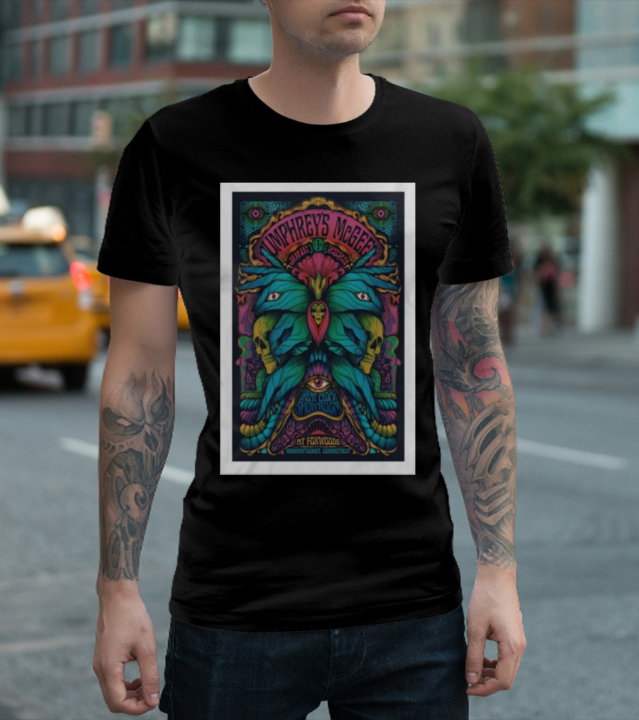 Umphrey’s McGee June 30 Hangar Earth Showroom At Foxwoods Mashantucket Connecticut T-Shirt