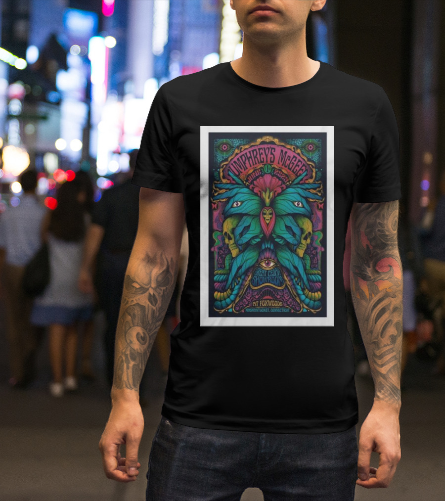 Umphrey’s McGee June 30 Hangar Earth Showroom At Foxwoods Mashantucket Connecticut T-Shirt