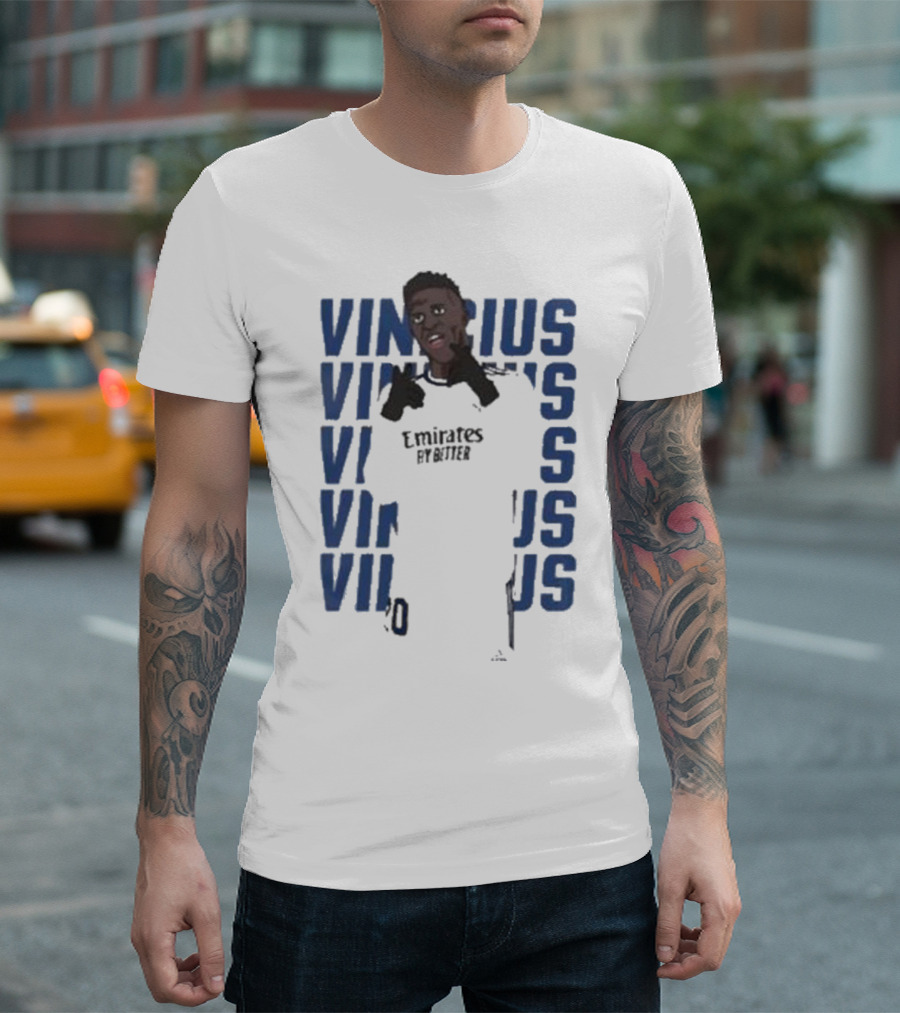 Vinicius Junior Emirates Fly Better T-Shirt