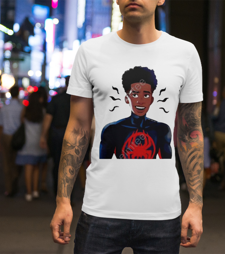 Spider Fam Charms Miles Across The Spider Verse T-Shirt