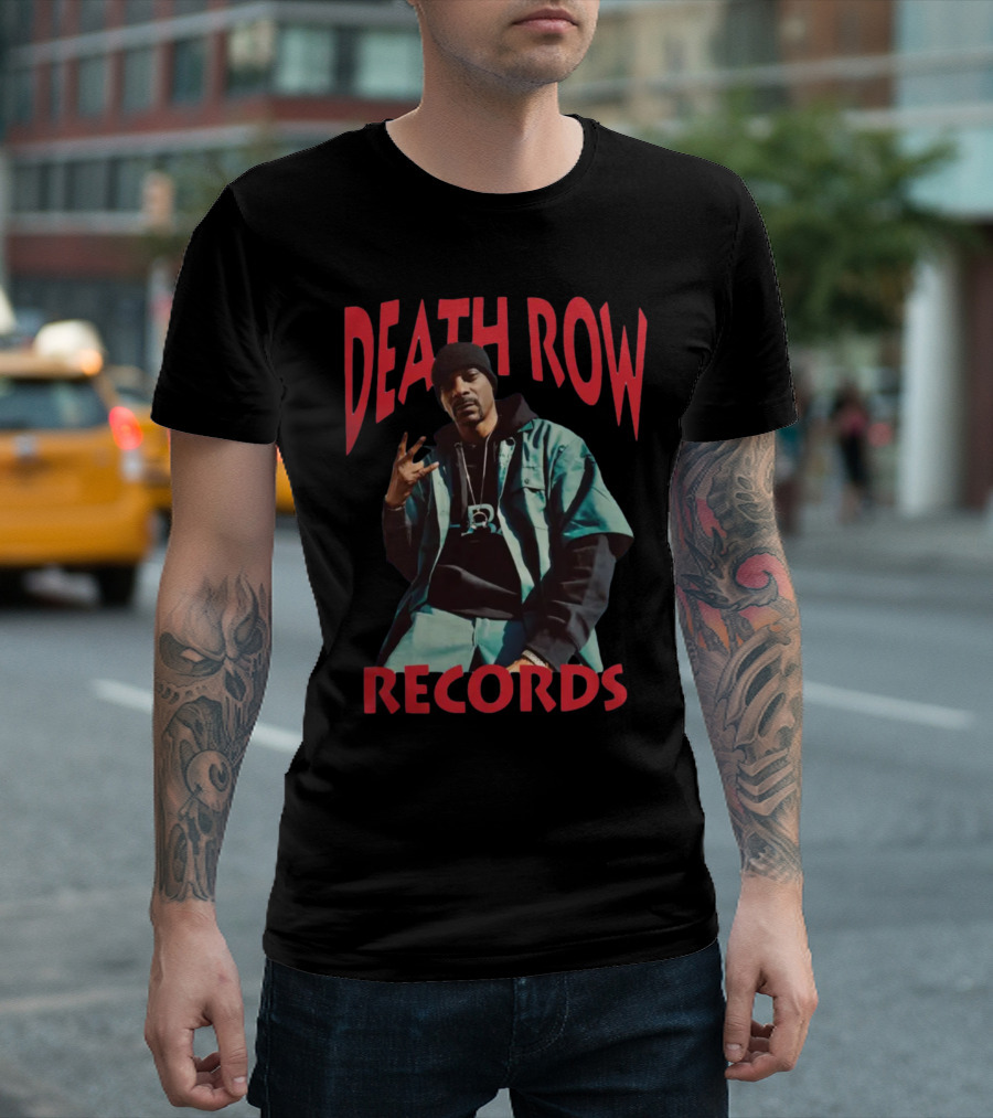 Death Row Records Crooks and Castles West Side Snoop T-Shirt