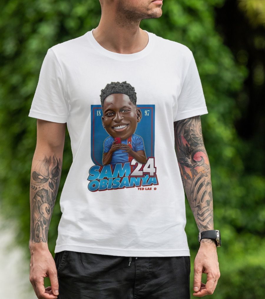 SAM OBISANYA 24 TED LASSO 1897 T-Shirt