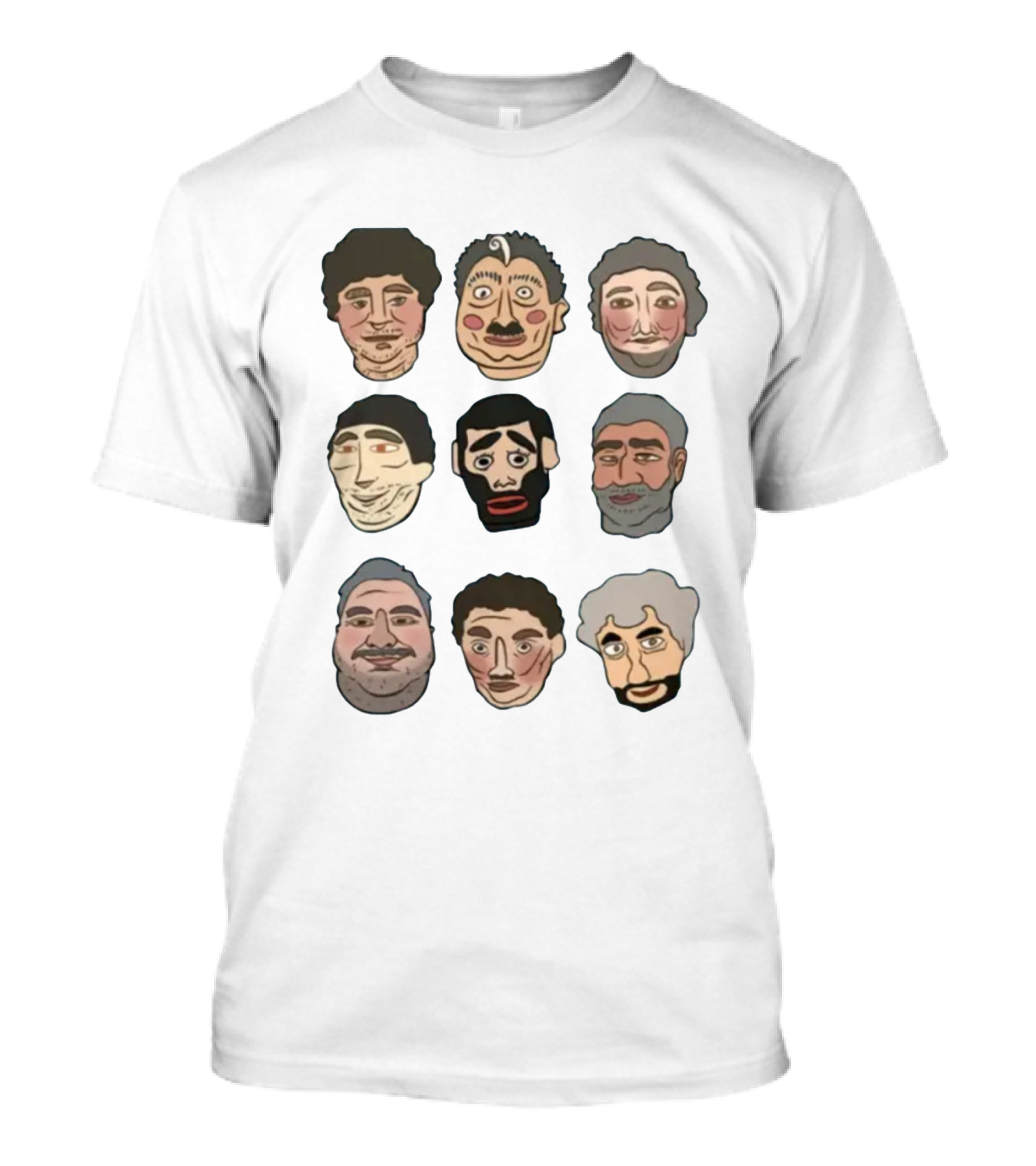 The H3 Podcast Faces Collection T-Shirt