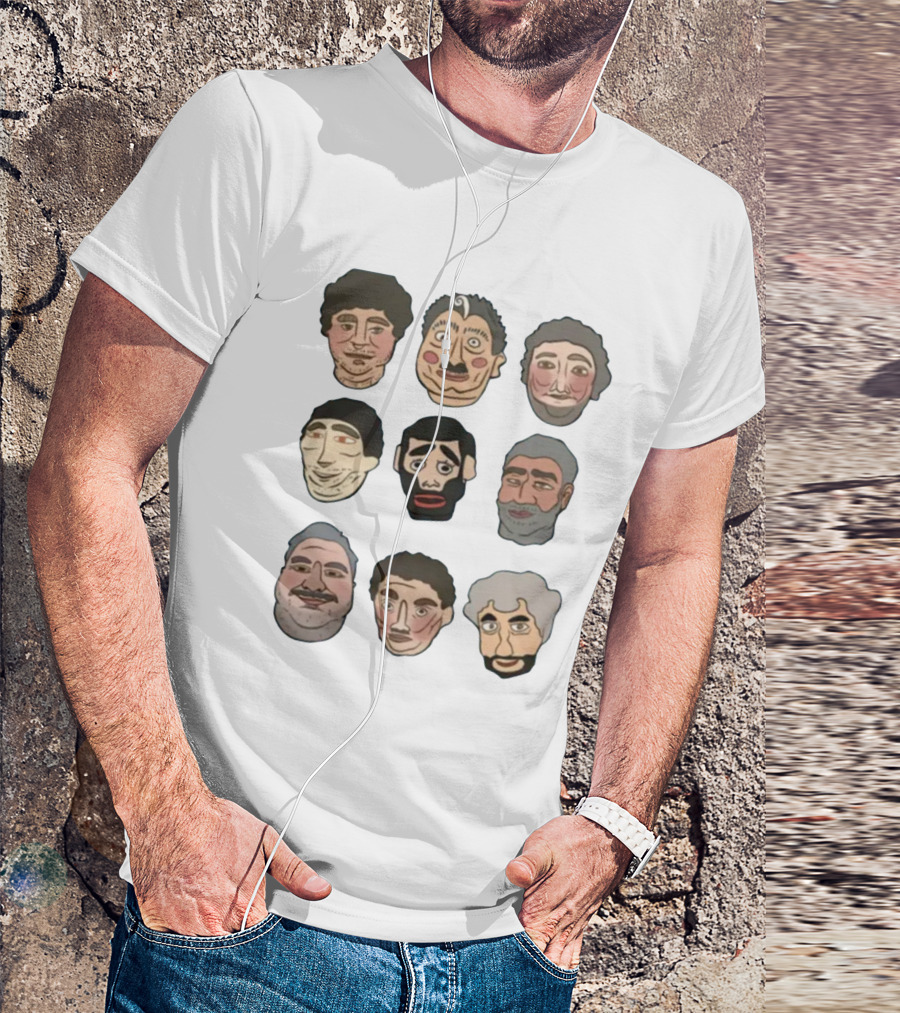 The H3 Podcast Faces Collection T-Shirt